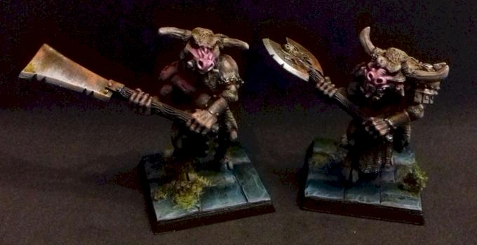 Minotaurs - Warhammer Quest by vbt