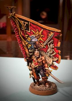 Vostroyan Standard bearer by Tiger Graffiti