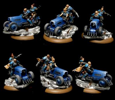 Warzone Resurrection Wolfbanes Fenris Bikes by vermin`
