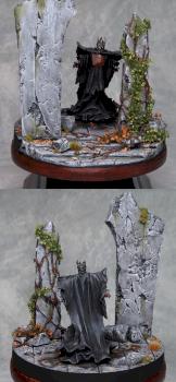 Sauron the Necromancer diorama by SkymaN
