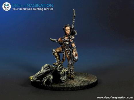 Machiko Noguchi, Alien vs Predator, sculpt by DEN of IMAGINATION