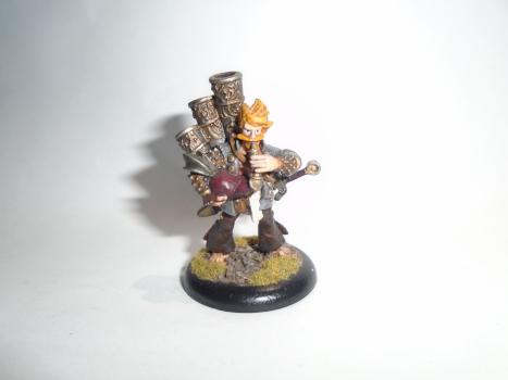 Warmachine Painted Mercenaries Rhupert Carvolo, Piper of Ord Solo by w013ejb