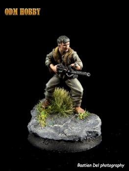 Tony Stein - Iwo Jima - Stoessi's Heroes - Bolt Action - 28mm - figure Painted by Odm hobby by odmhobby
