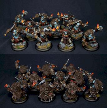 Northkin Trolls form Trollblood by Craftspainting