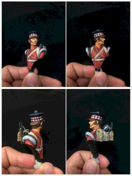 Mj-miniatures British Army, 91st Foot Regiment 1864 BUST by bad12311