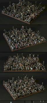 Vampire Counts Zombie Horde, with fillers by Stanley