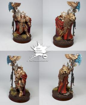 Trajann Valoris of Adeptus Custodes by Kova