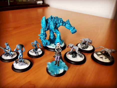Malifaux Wyrd Banda de Rasputina! by juanlurockerman