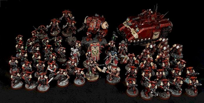 Blood Ravens PRIMARIS army by Kova