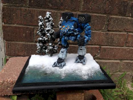 Battletech Clan Ghost Bear Timber Wolf Mad Cat by deeptriton