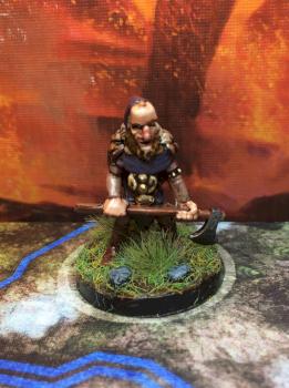 Dwarf King - Blood Rage by Breze