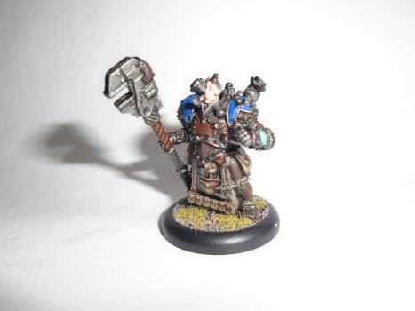 Warmachine Painted Cygnar Captain Arlan Strangewayes Solo by w013ejb