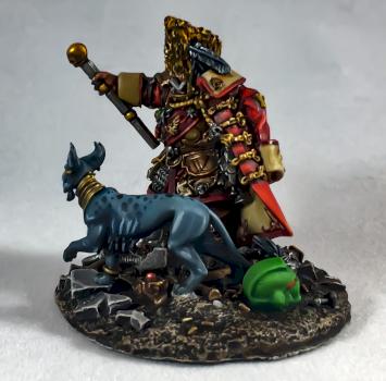 Vostroyan Commander with Gyrinx by Tiger Graffiti