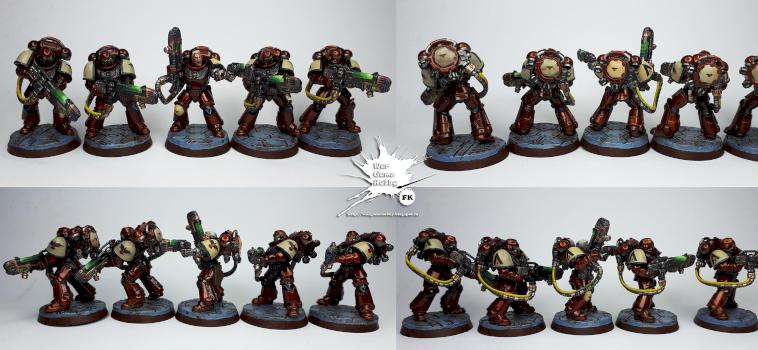 Blood Ravens Hellblasters heavy plasma squad by Kova