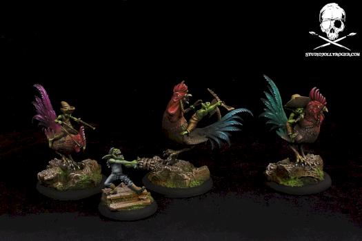 Malifaux Goblins by Jolly Roger Studio