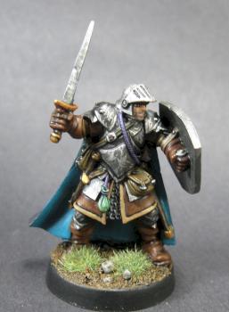 07002:Baran Blacktree, Veteran Warrior by mikecarrero