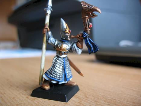High Elf Spearman - musician by RagnarBlack