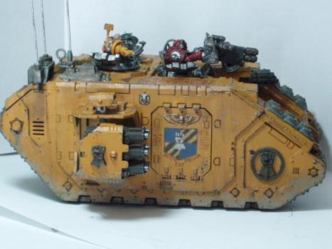 Imperial Fist Command Land Raider by BigWill