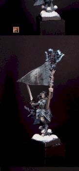 Wood Elf Standard Bearer by jarhead