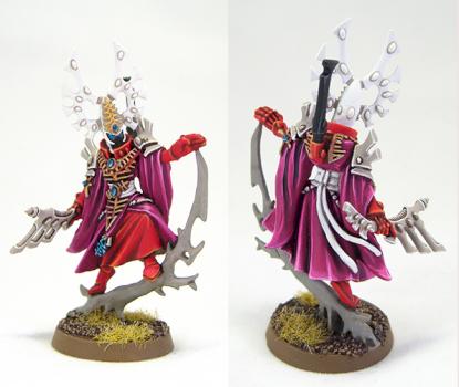 Eldar Bonesinger of Saim-Hann (counts as Spiritseer) by richardvan