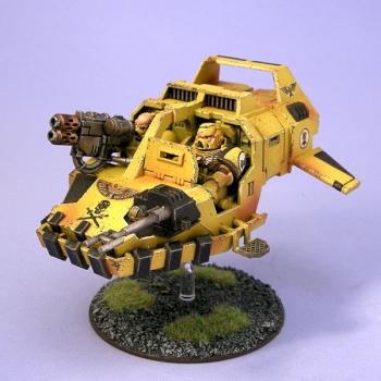 Imperial Fists Land Speeder by Jarrett