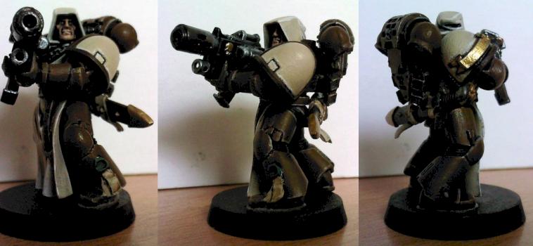 Brazen Slayer Space Marine Sergeant by jwave