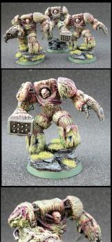Chaos Space Marine Obliterators by rumplemaster