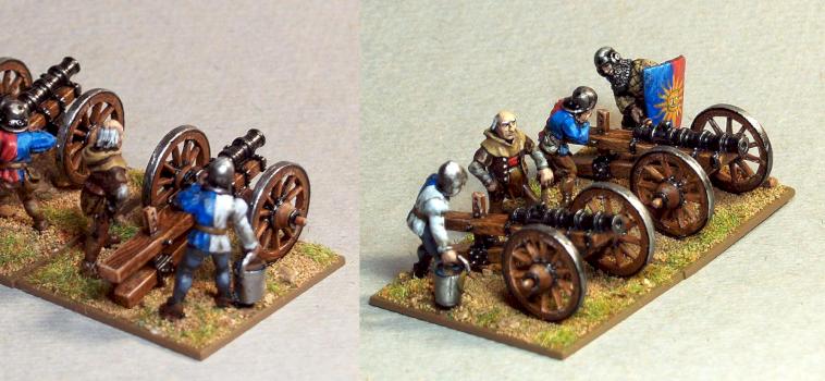 Yorkists artillery from Foundry by van Classen