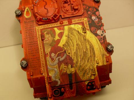 Blood Angels Rhino by liketoshop247