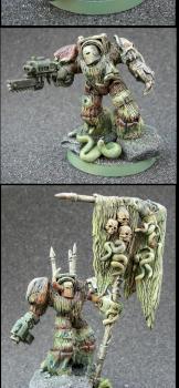 Nurgle Chaos Space Marine Terminators by rumplemaster