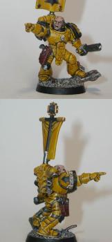 Pre Heresy Imperial Fist Sergeant by Kaleb Daark