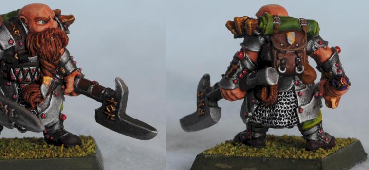 Durgham Deepmug - Dwarven Fighter by paulstart