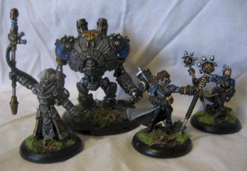 Warmachine Cygnar: Nemo and friends by ringo