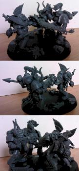 Duel Space Marine verse Chaos Marines- WIP by jwave
