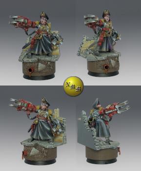 Commissar Yarrick by nels0nmac