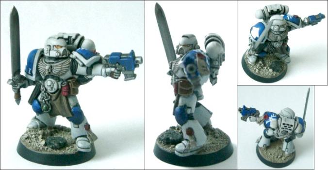 Space Marine from Black Reach Box by trautz