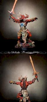 Be'Lakor, The Dark Master of Chaos - "Red goes faster" by JakubLotharSzygulski