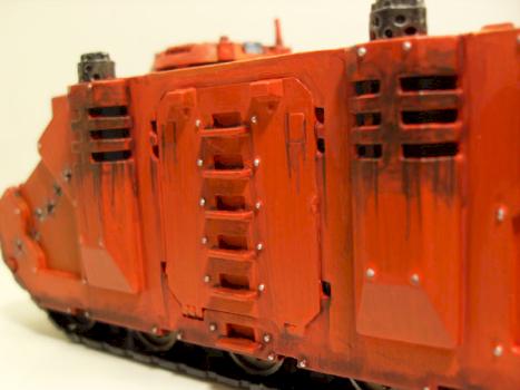 Blood Angels Rhino by liketoshop247