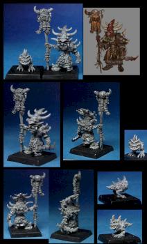 Goblin ahd squig (28 mm) by Chasm Keeper