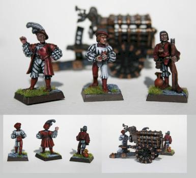Empire cannon crew by Leavesden