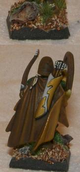 Wood elf warriors musician by Sperber