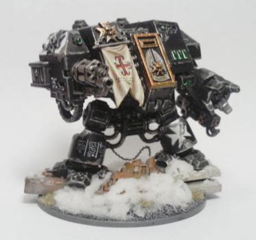 Black Templar Dreadnought by mongoosejack