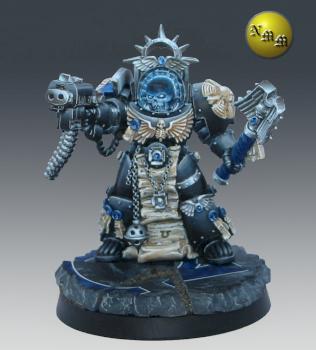 Ultramarine terminator Chaplain by nels0nmac