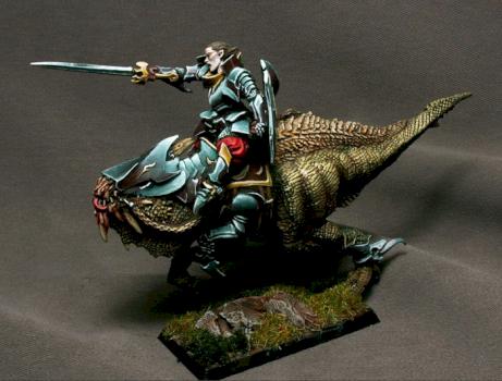 Dark Elf Champion by Landreth