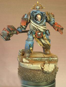 Captain Terminator Crimson Fists by Aliaume