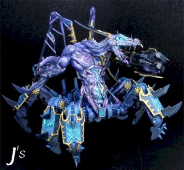 J's Thousand Sons Defiler - Tzeentch Soul Grinder 40k by espa777