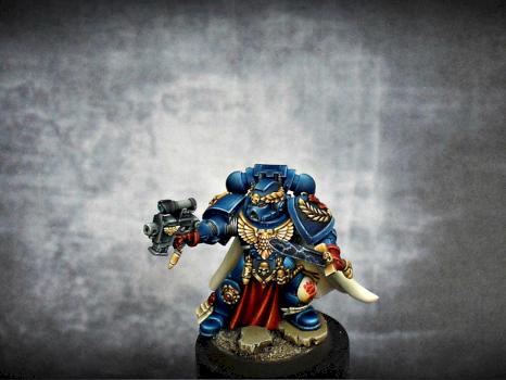 Space Marine Crimson Fist by rc555