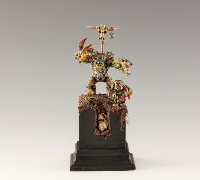 Ork Nob & Grot by BloodASmedium