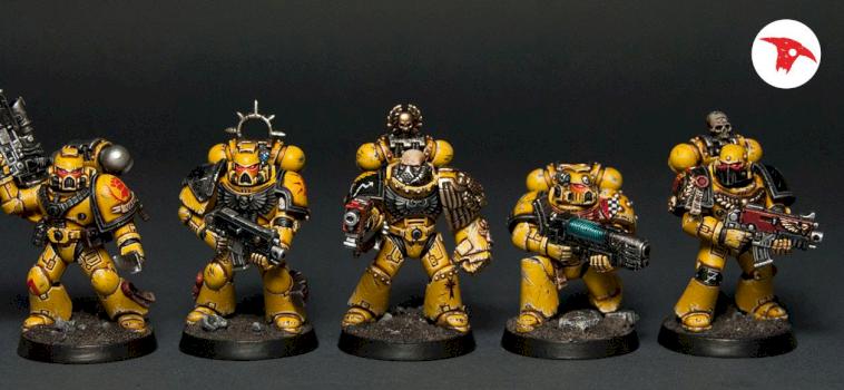 Imperial Fists Squad by Totem Pole