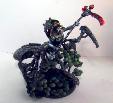 Necron lord (conversion) by Wermilion